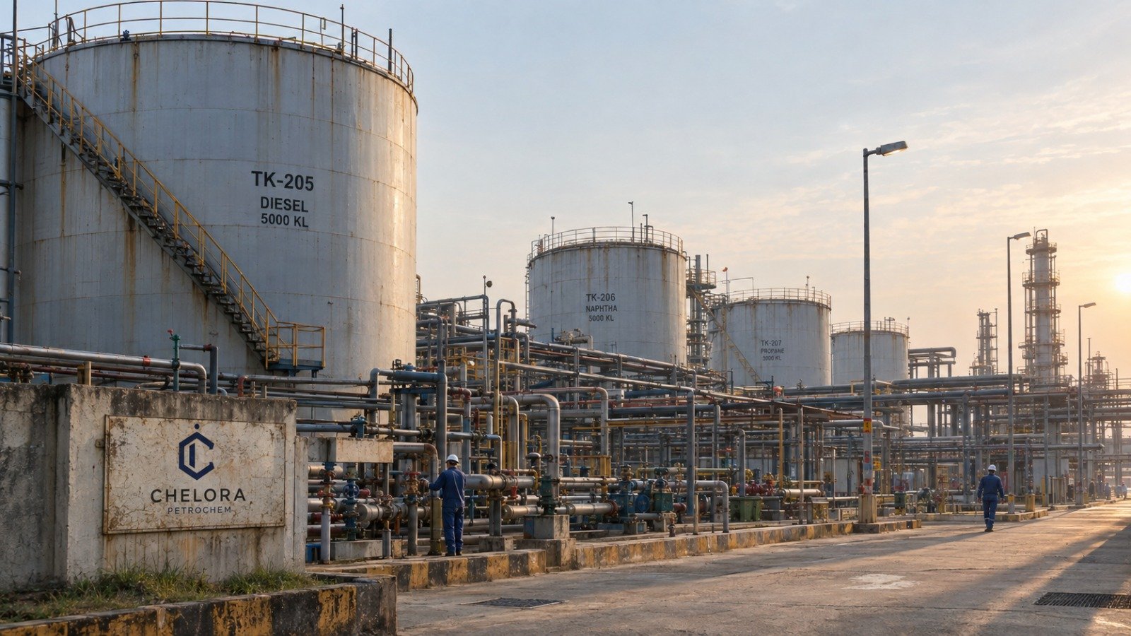 Chelora PetroChem processing facility